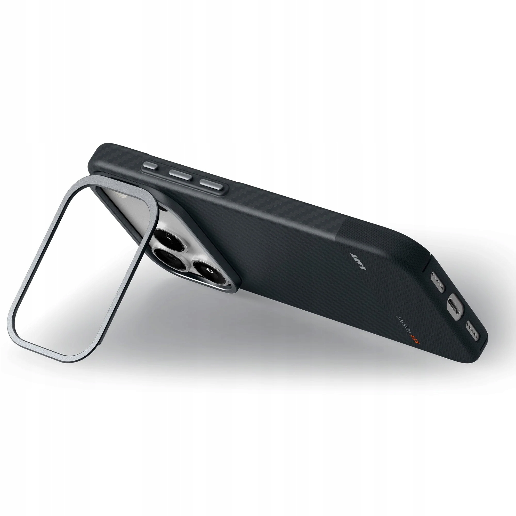 Wbudowana podstawka – Wygodne oglądanie w trybie hands-free