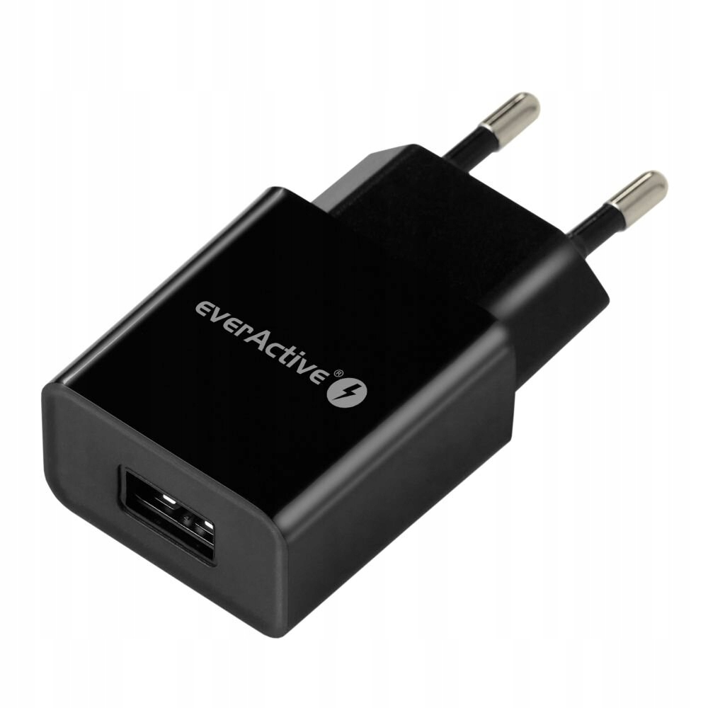 Ładowarka sieciowa everActive SC-200B 1x USB-A 2.4 A – Szybkie ładowanie w zasięgu ręki