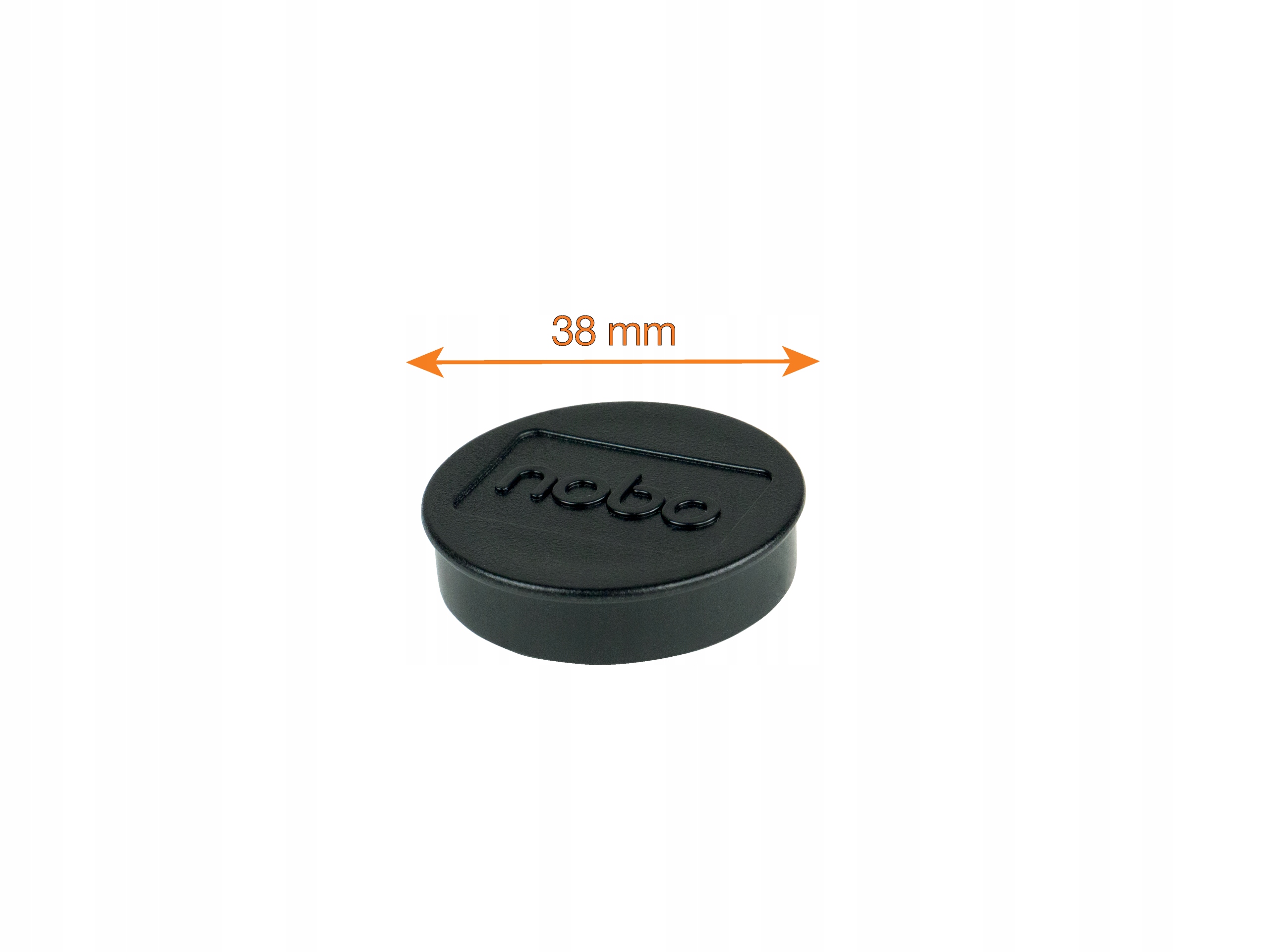 Okrągłe magnesy o średnicy 38 mm