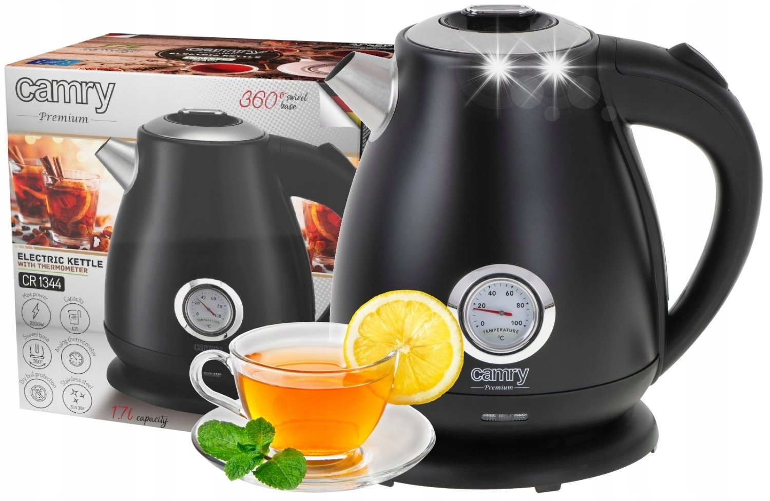 Pojemność 1,7 litra – idealna na każdą okazję