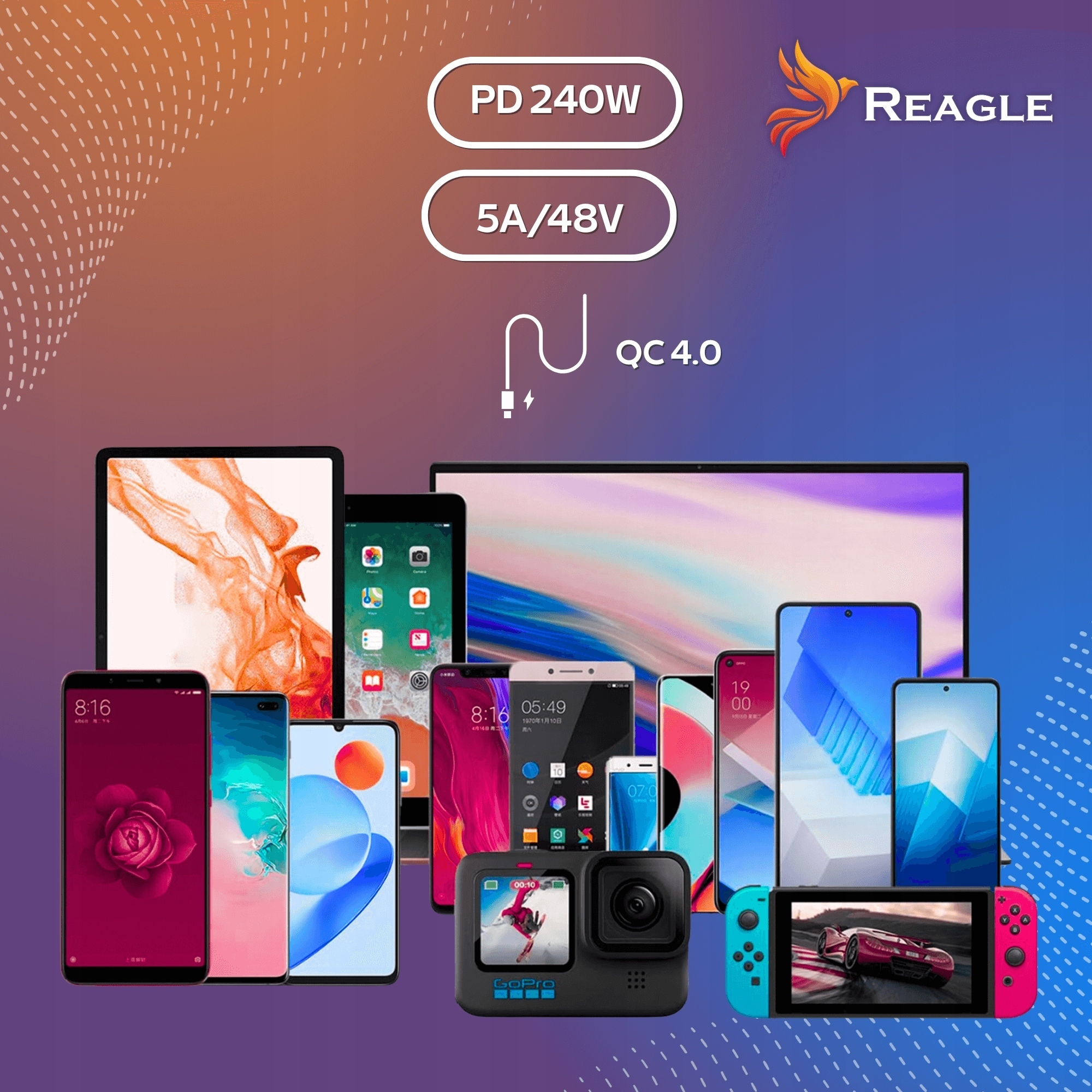 Obsługa Power Delivery 240W – Szybkie ładowanie dla Twoich urządzeń