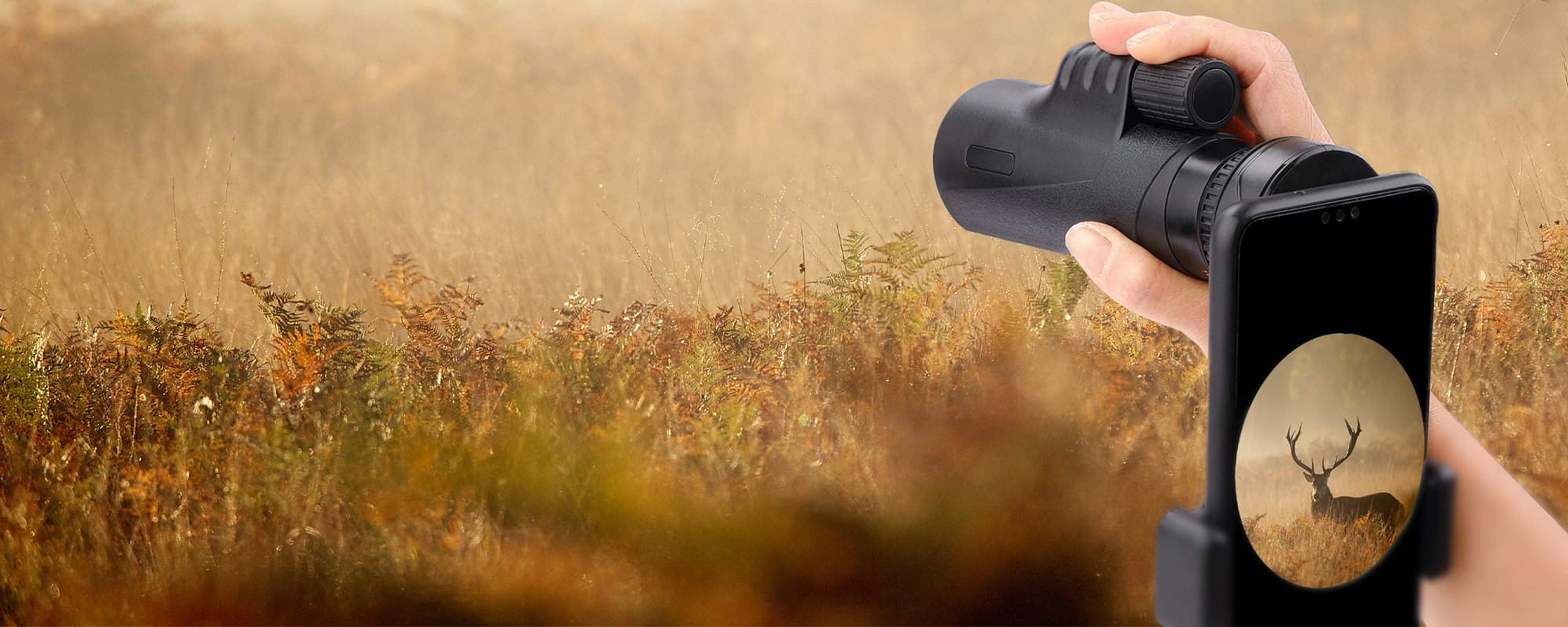 Adapter Redleaf SOM-3 do montażu smartfonów na lunetach, teleskopach i mikroskopach