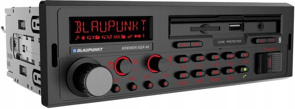Radio samochodowe Blaupunkt Bremen SQR 46 DAB – Retro styl z nowoczesnymi funkcjami