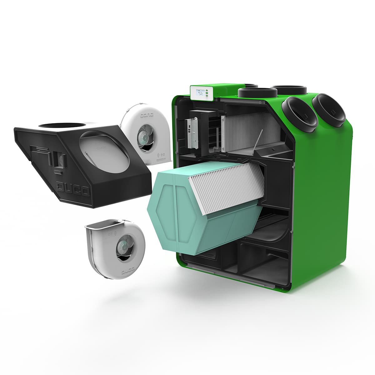 Cechy wyróżniające: Cicha praca i inteligentne sterowanie