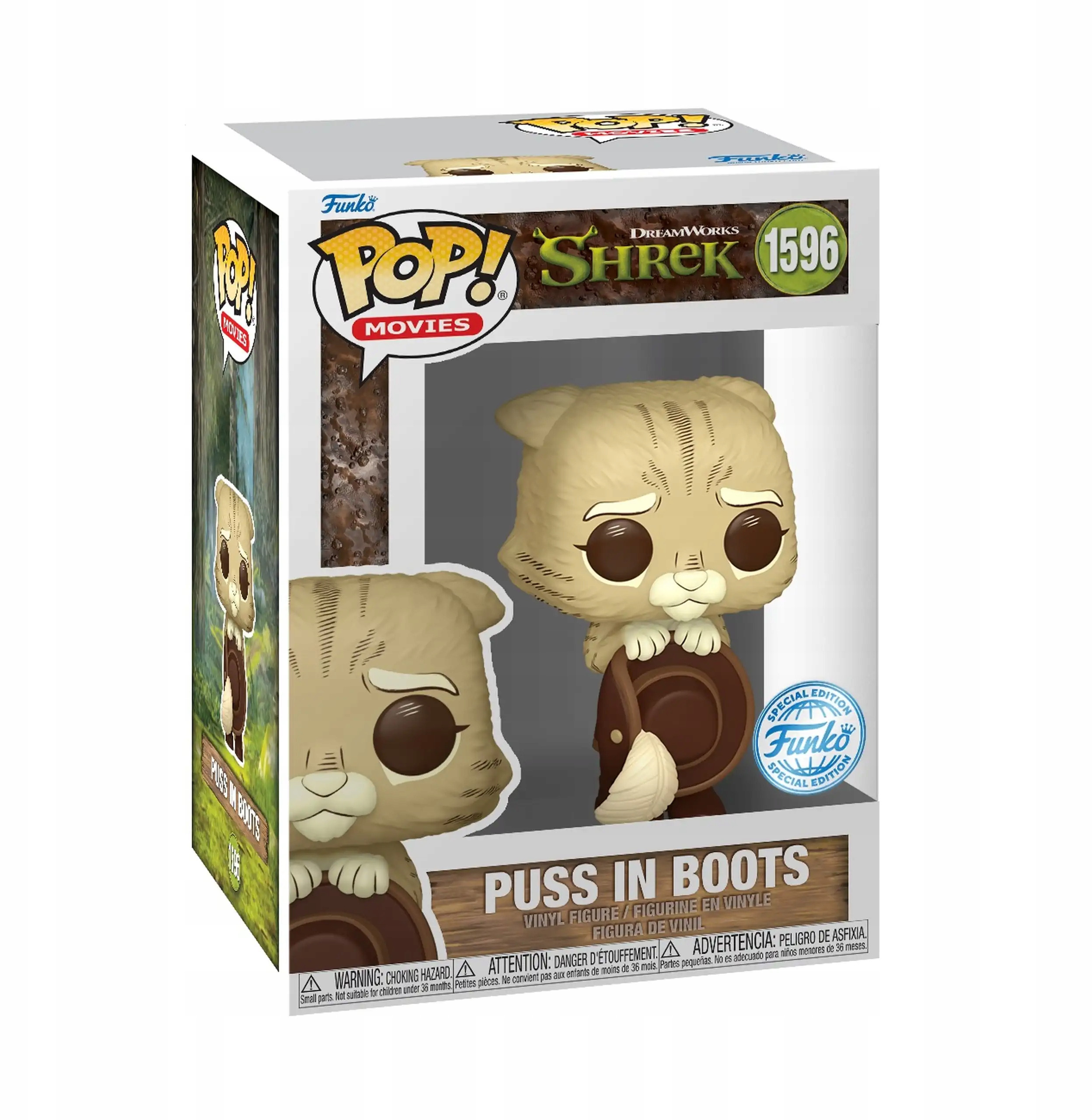 Wymiary i waga figurki Funko POP Shrek 1596