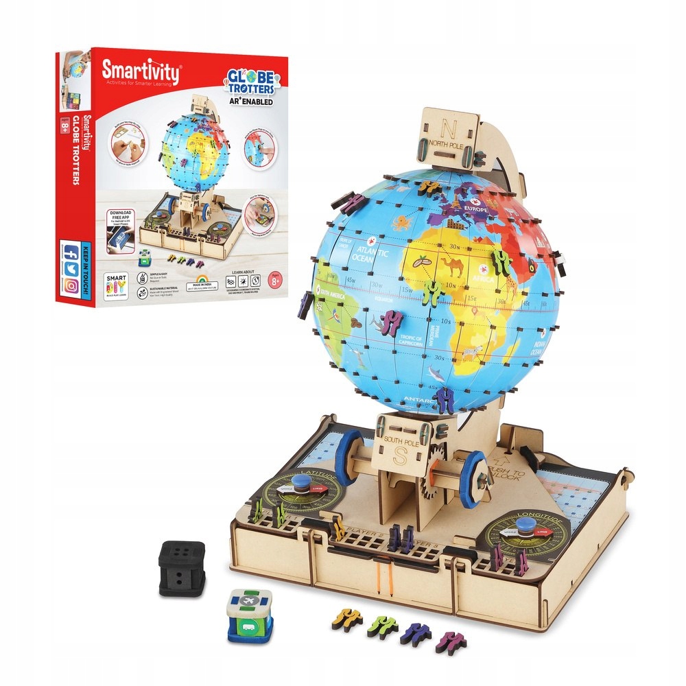 TOY CONSTRUC GLOBE TROTTERS SMRT1165 – Odkryj świat z edukacyjną zabawką