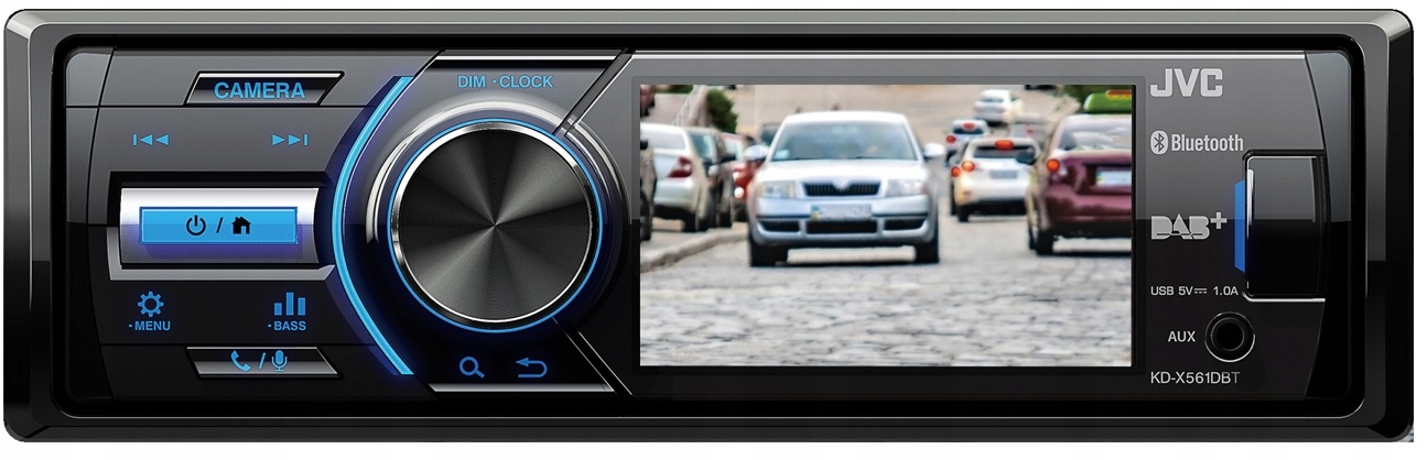 Kolorowy wyświetlacz LCD 3'' z intuicyjnym interfejsem