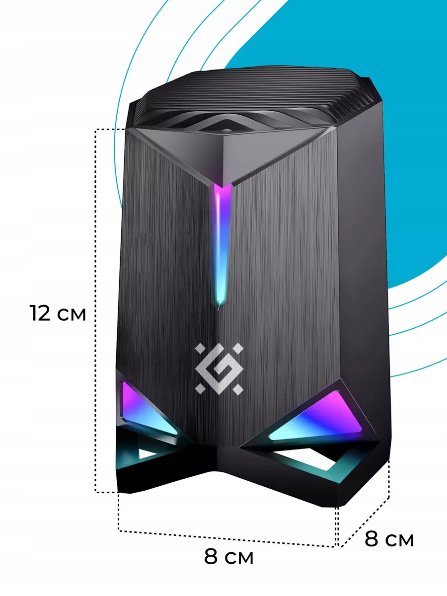 Kompaktowy design idealny do biura i gier