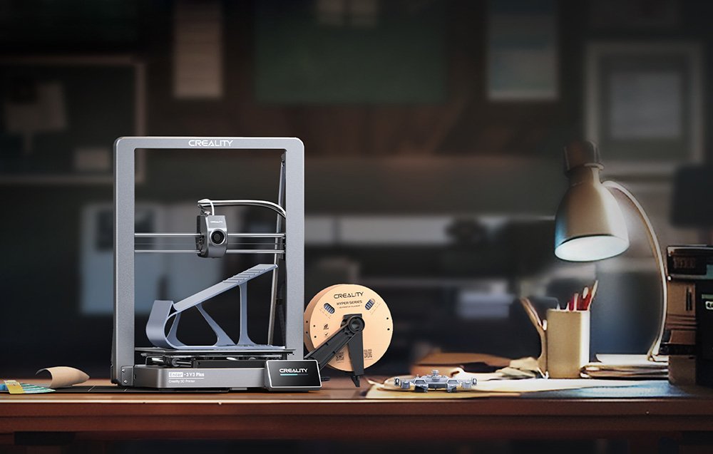 Drukarka 3D Creality Ender-3 V3 Plus - CoreXZ – szybkość i dokładność działania