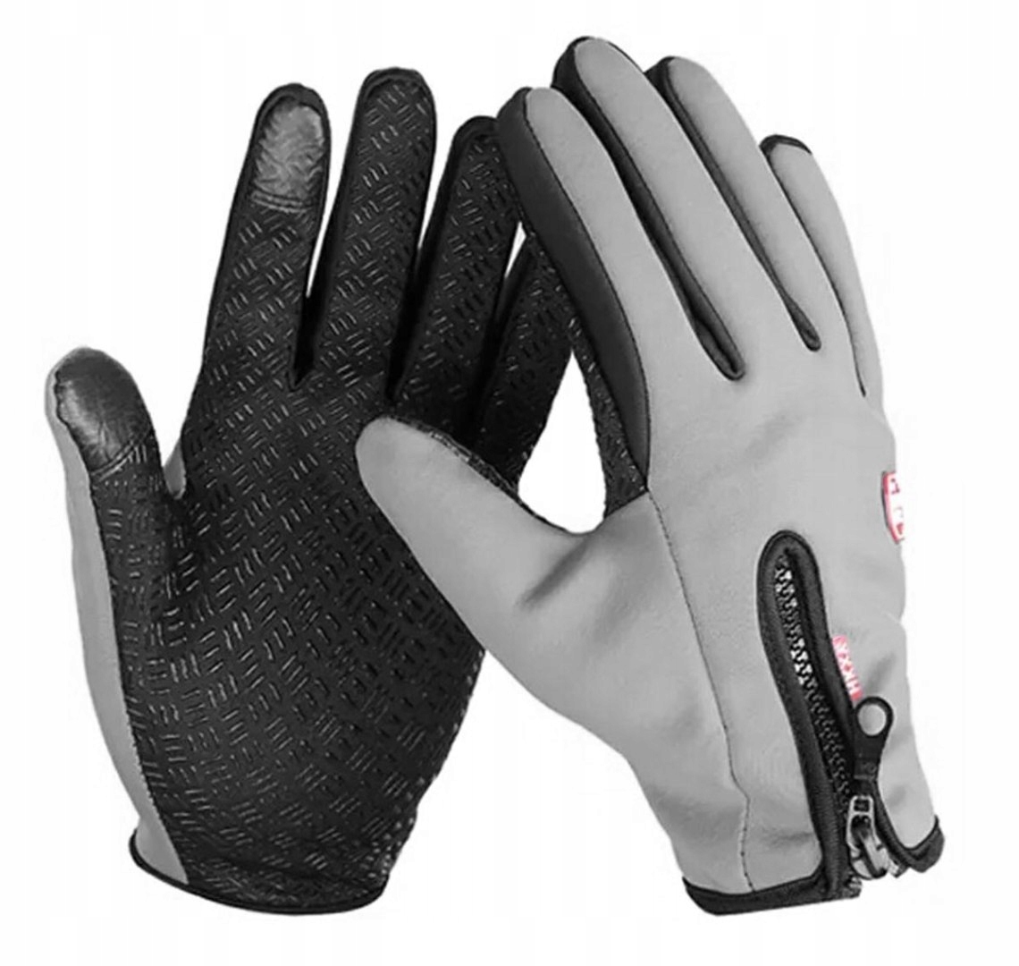 BQ19M Rękawiczki Sport XXL Dotyk Grey – Komfort i funkcjonalność w zimowe dni