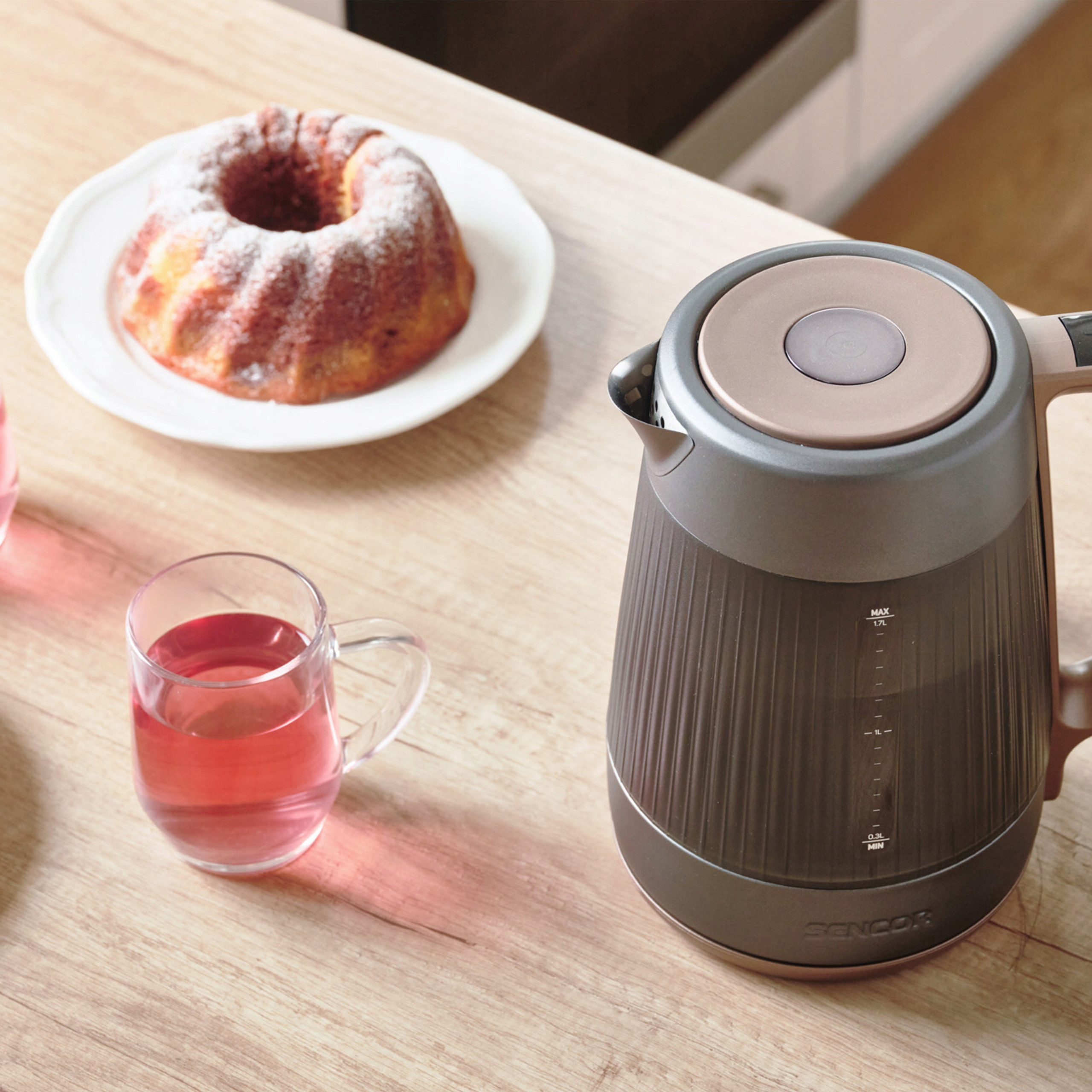 Przezroczysty wskaźnik poziomu wody – łatwa kontrola