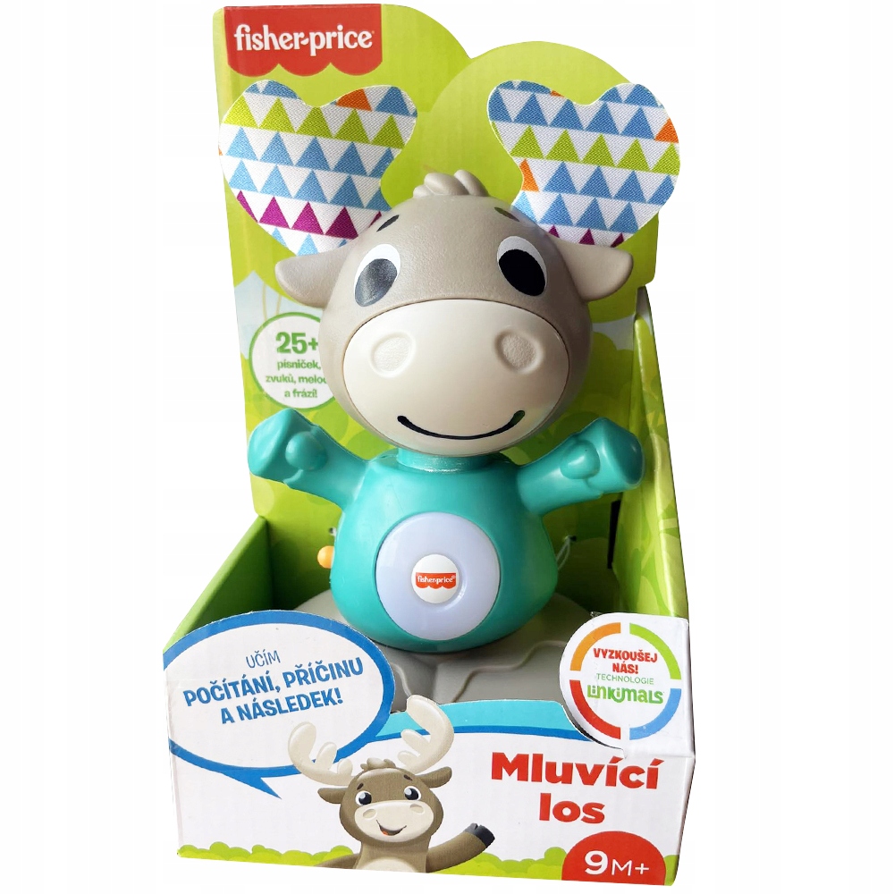 Linkimals Łoś Interaktywna zabawka - Czeski - Idealny towarzysz zabawy