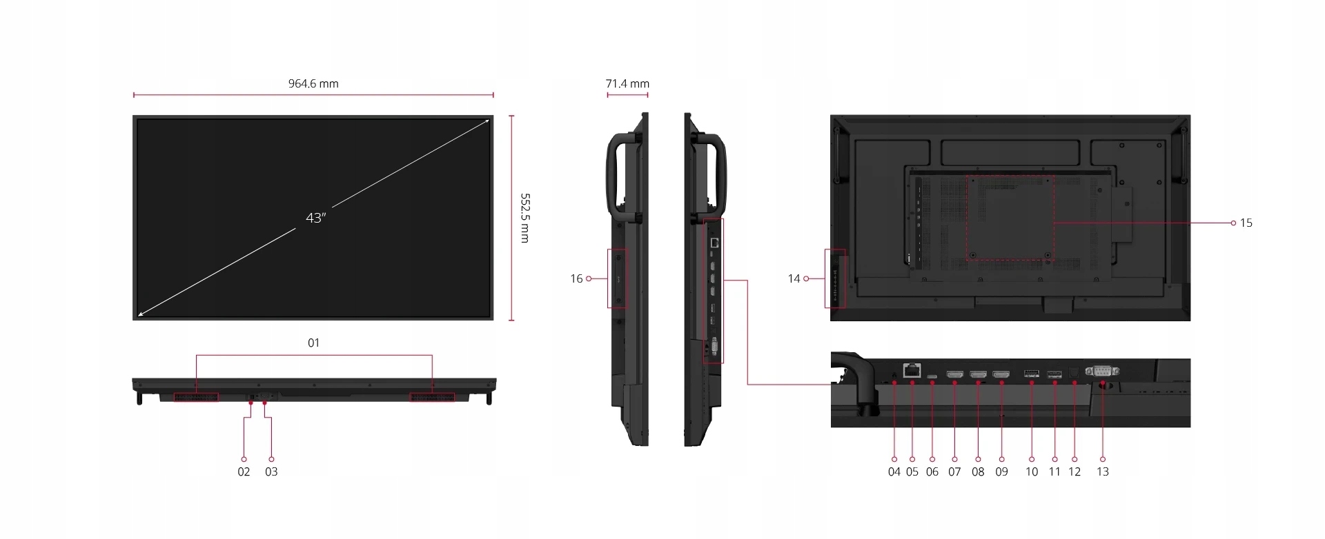 Rozdzielczość 3840 x 2160 px – Obraz w jakości 4K Ultra HD