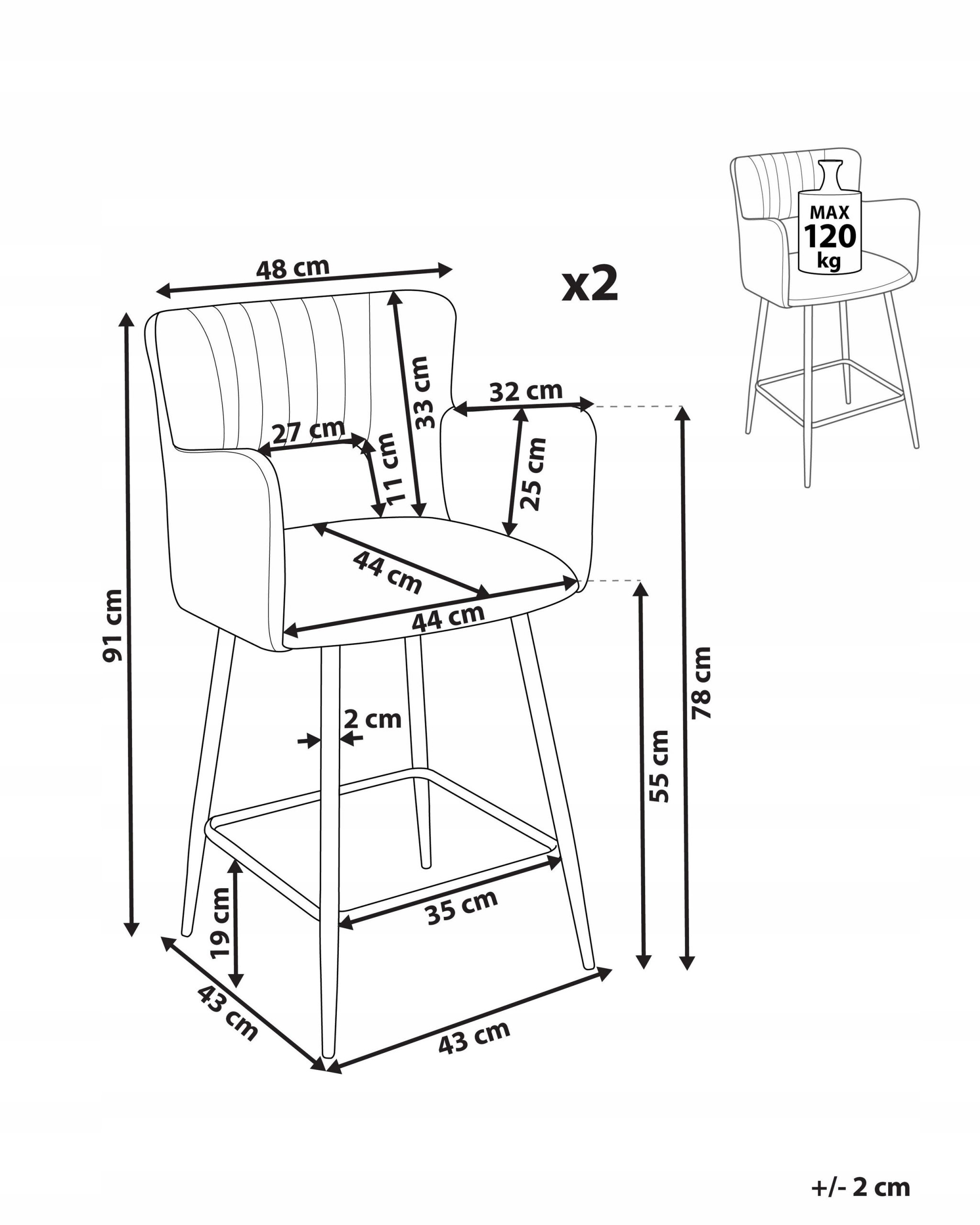Wymiary i maksymalne obciążenie