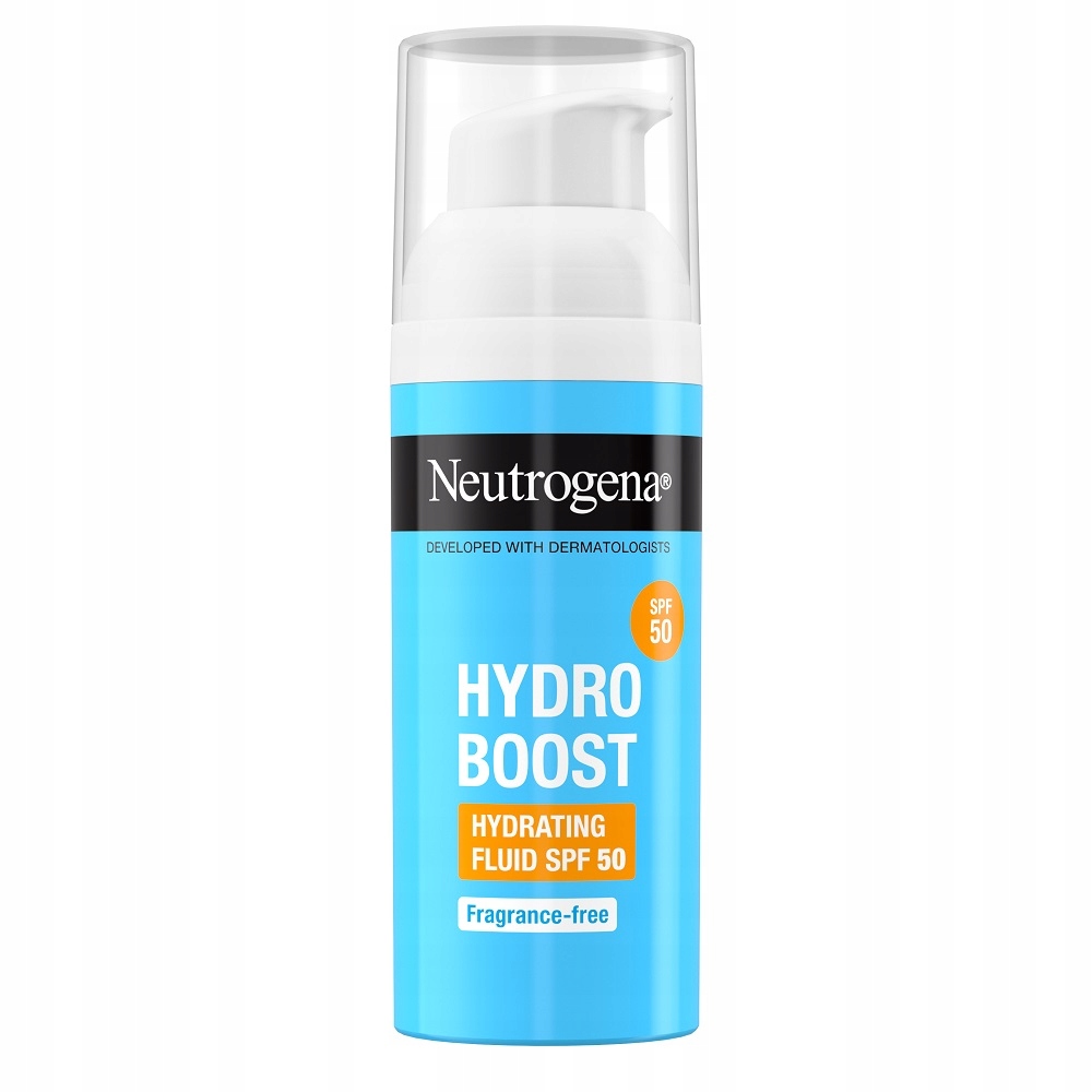 Neutrogena Hydro Boost Nawilżający Fluid SPF50 – Ochrona i nawilżenie w jednym