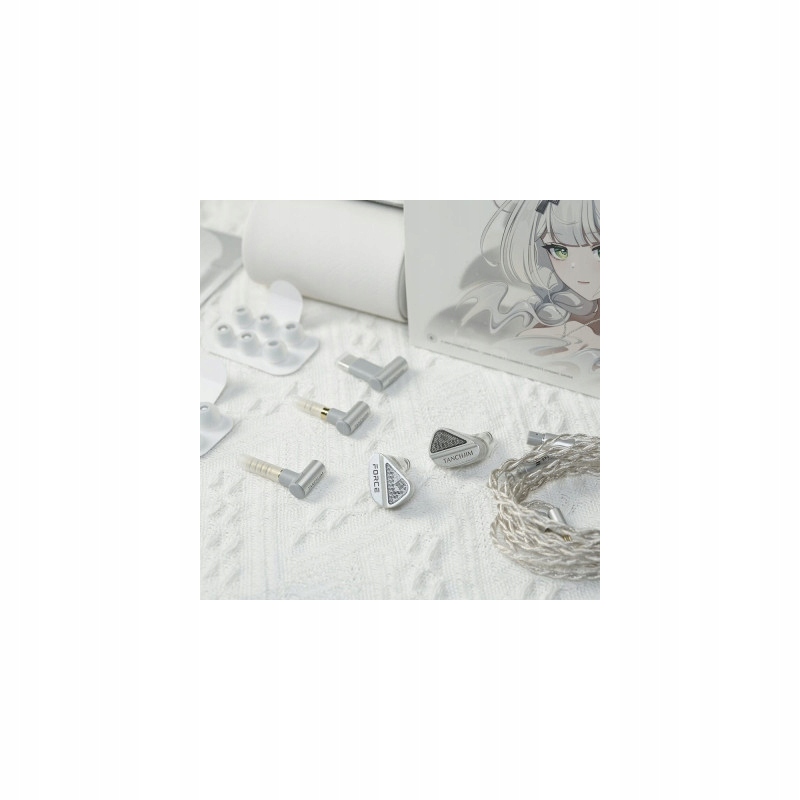Wymienne złącza: 3.5mm, 4.4mm, Type-C