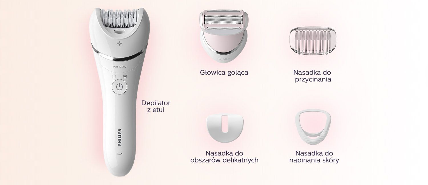 Philips Epilator 1500 Bre710 packaging