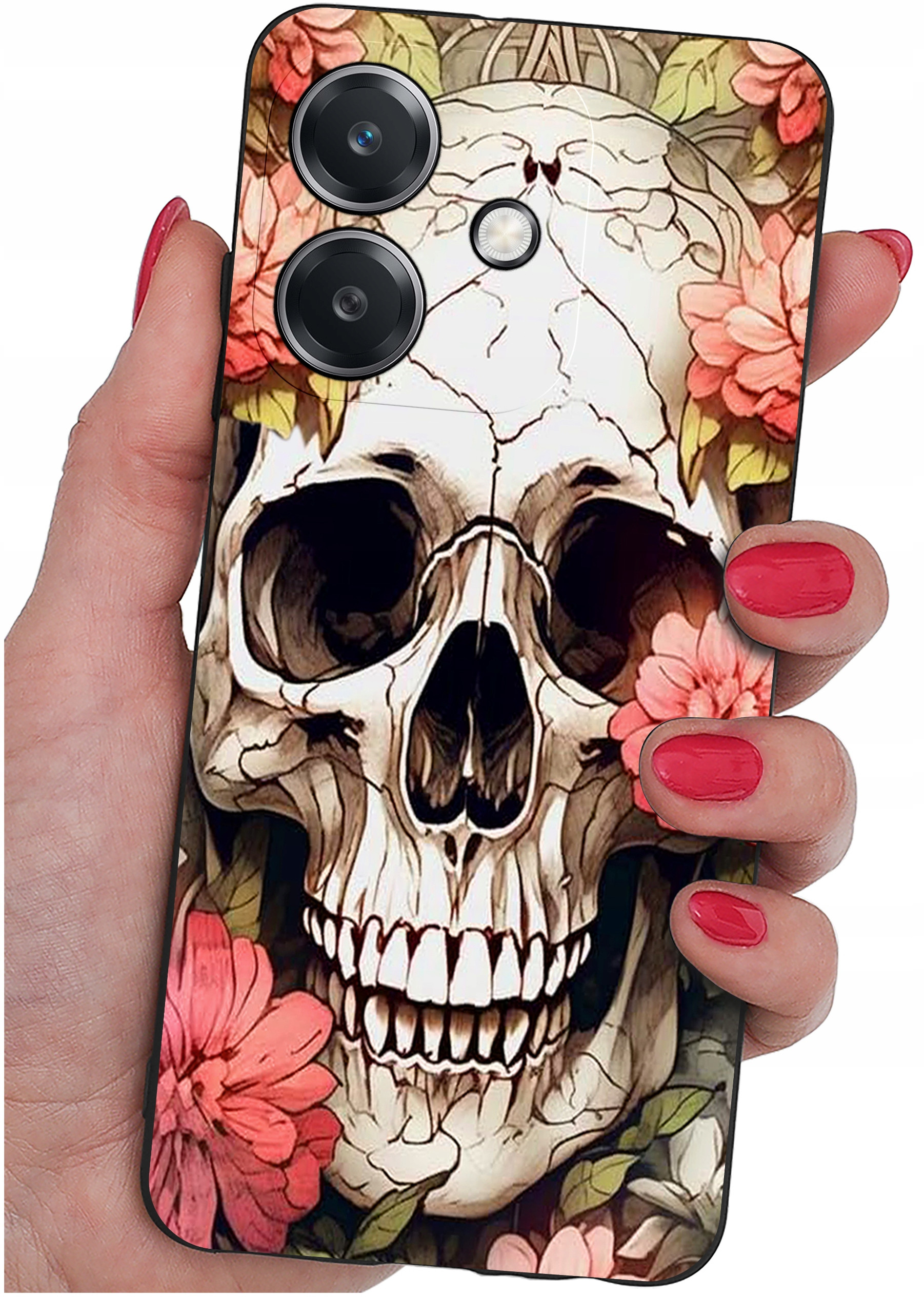 Etui do Oppo A40 | A40M | WZORY | SILIKONOWE MATT SZKŁO 9H – Ochrona i styl w jednym