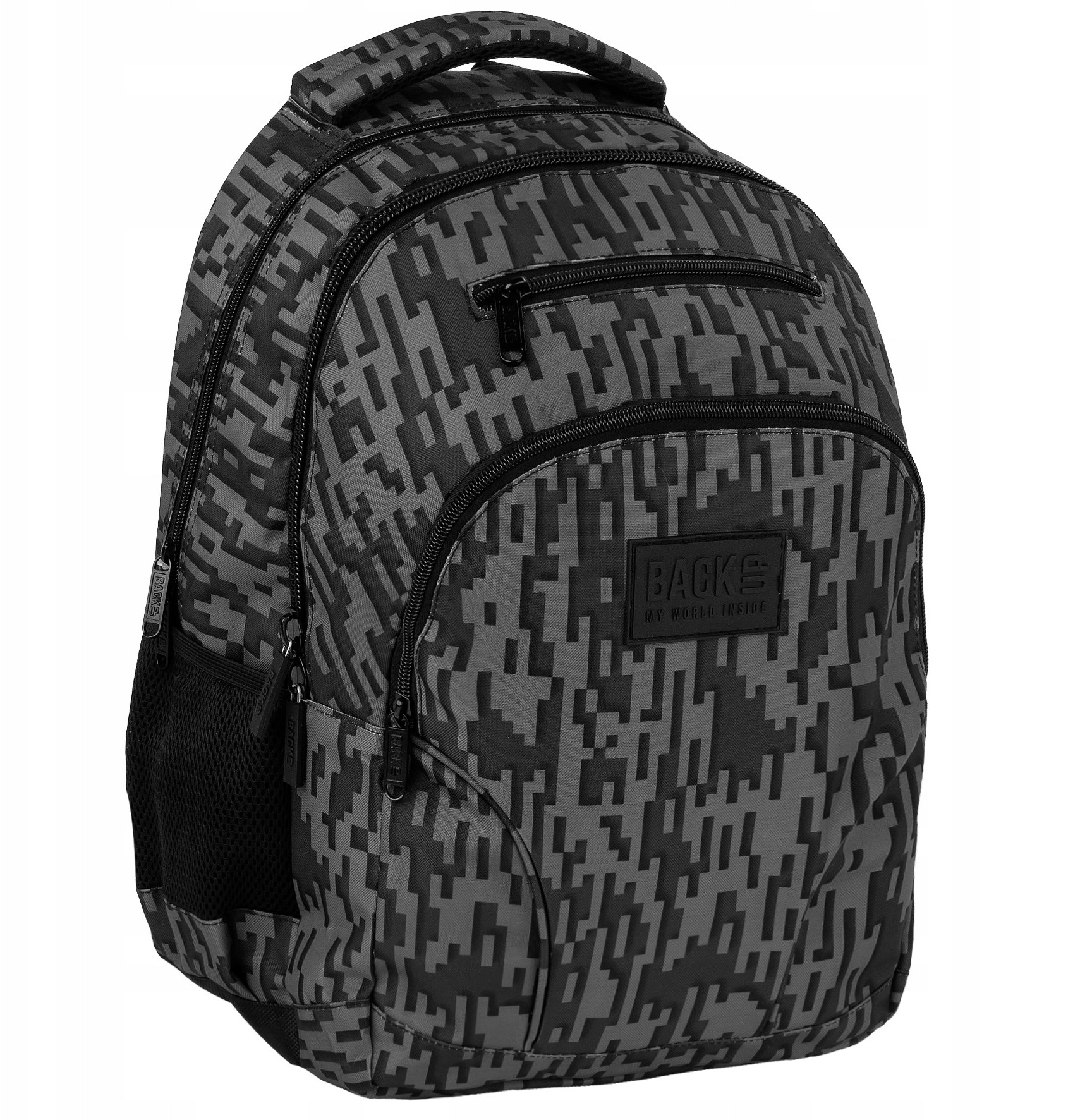 Plecak 32X45X19 1ZAM 5KIESZ BACKUP 7 W 58 DERF – Stylowy plecak młodzieżowy do szkoły i miasta