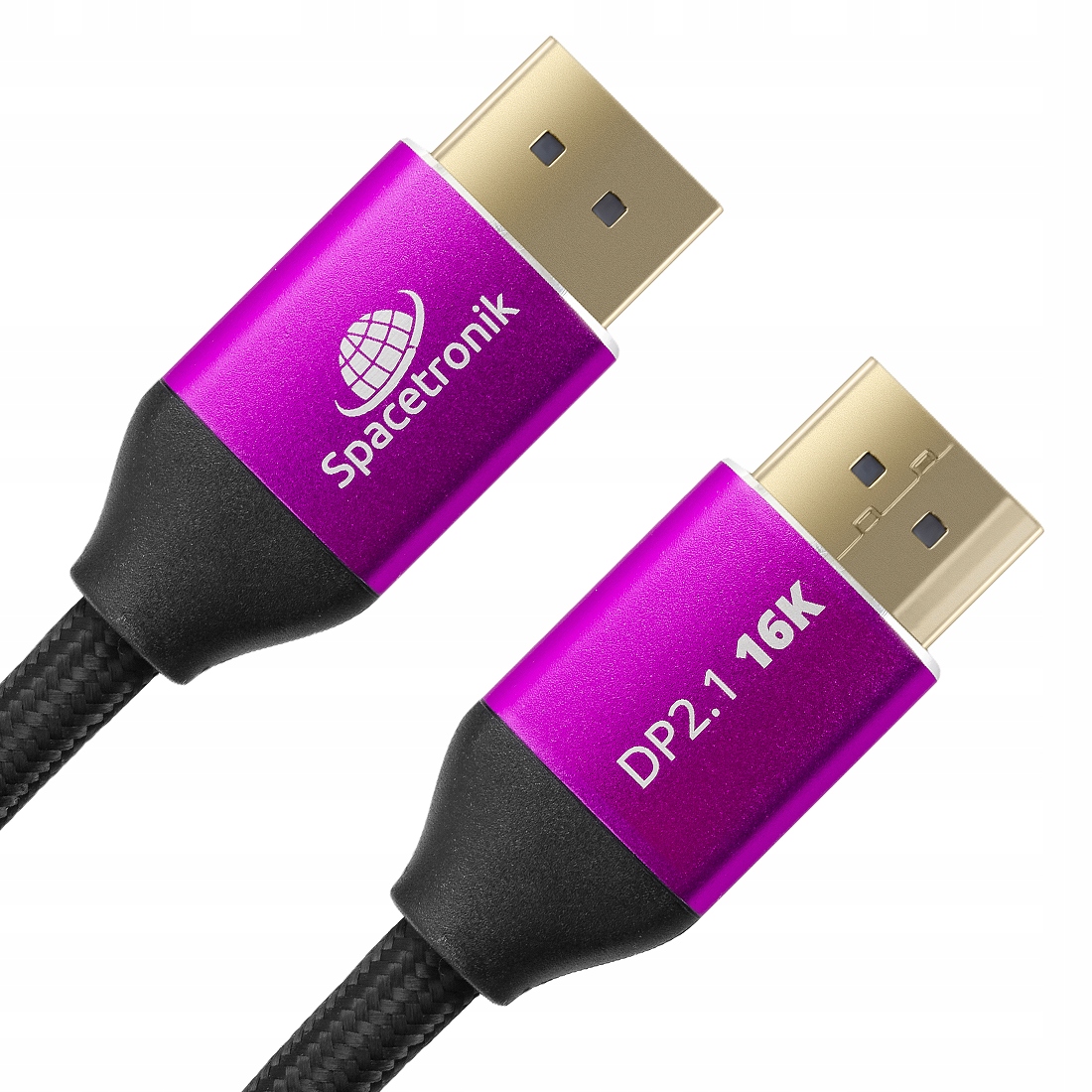 Kabel Spacetronik Kabel DisplayPort 2.1 CU SPX030 3m – Wysoka jakość obrazu i dźwięku
