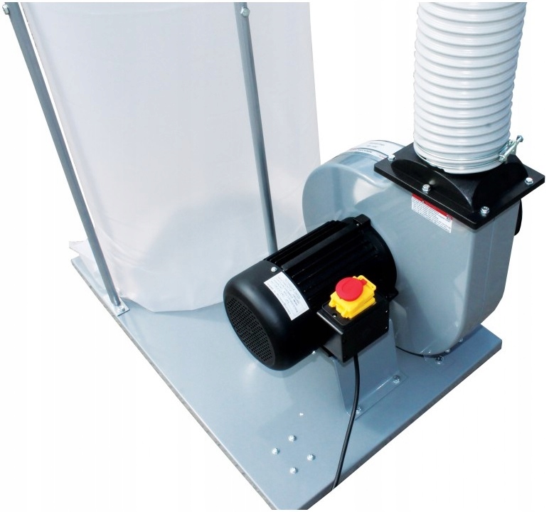 Wytrzymały wentylator i stabilna wydajność ssania