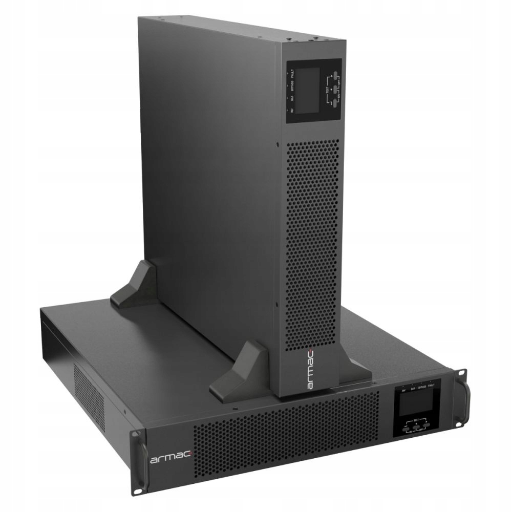 UPS ZASILACZ AWARYJNY Armac Rack 3000VA ON-LINE PF1 Dust Free – Niezawodna ochrona zasilania
