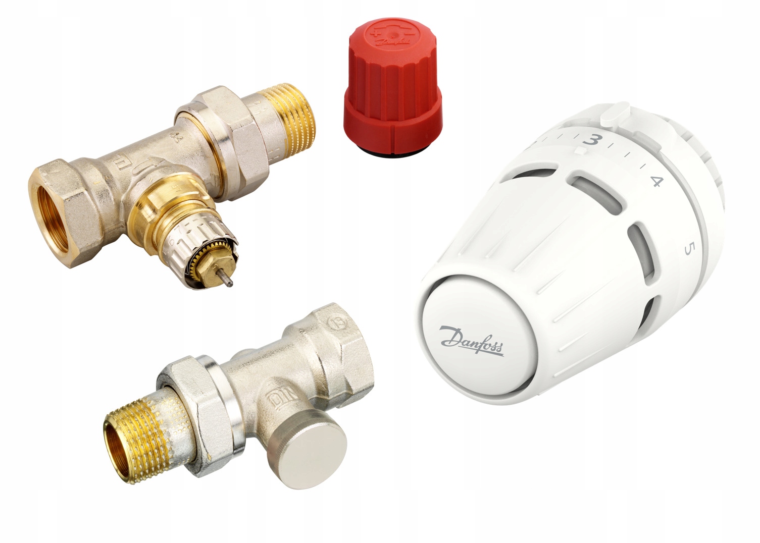 Wysoka jakość wykonania – Głowica Danfoss Regus® i zawór RA-N
