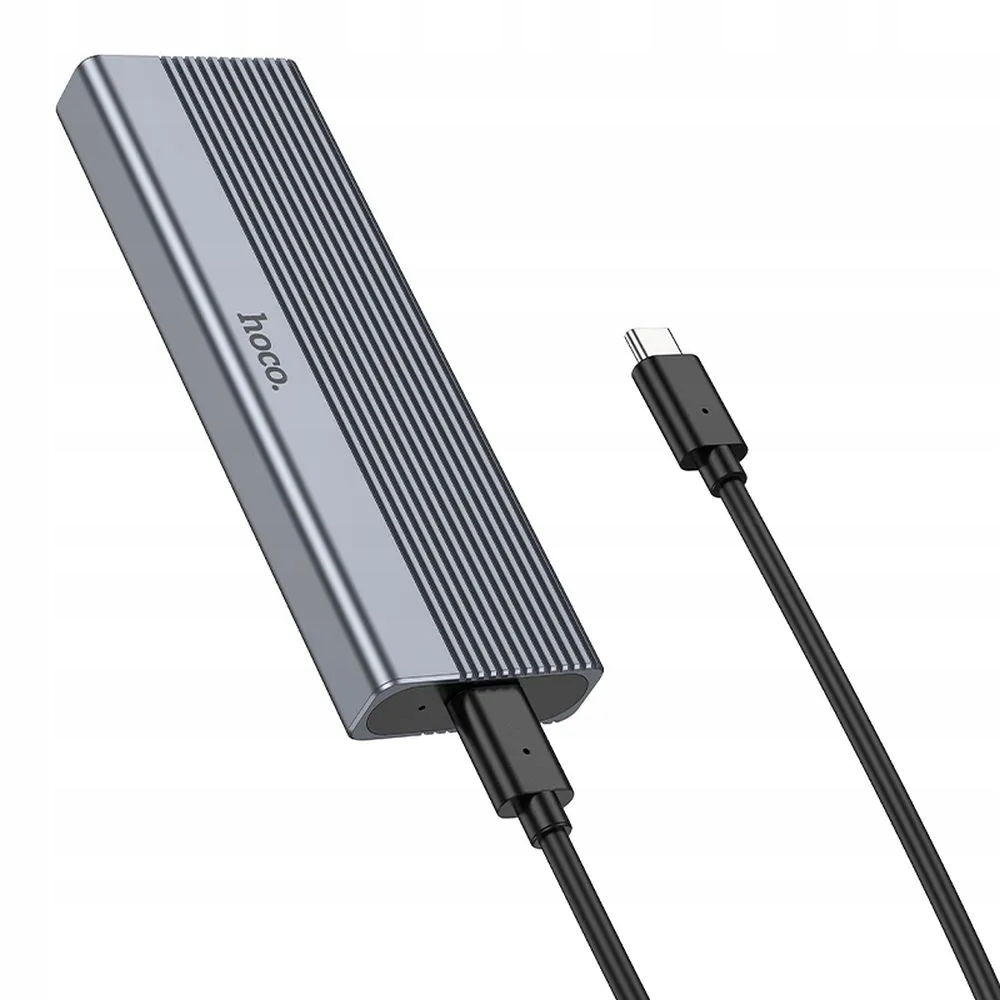 HOCO Adapter HUB Typ C do dysków SSD USB3.2 / 10GBps HB47A – Wydajność i mobilność w jednym