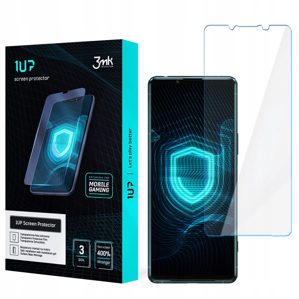 SONY XPERIA 5 III 5G - 3MK 1UP – Ochrona ekranu dla graczy