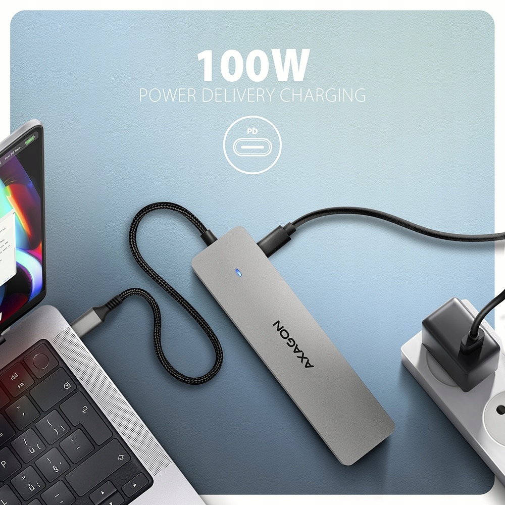 Zasilanie Power Delivery 100W dla laptopów