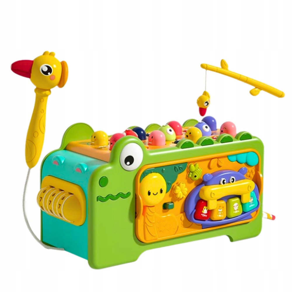 Krokodyl Interaktywny Kostka Edukacyjna – Wielofunkcyjna zabawa dla najmłodszych