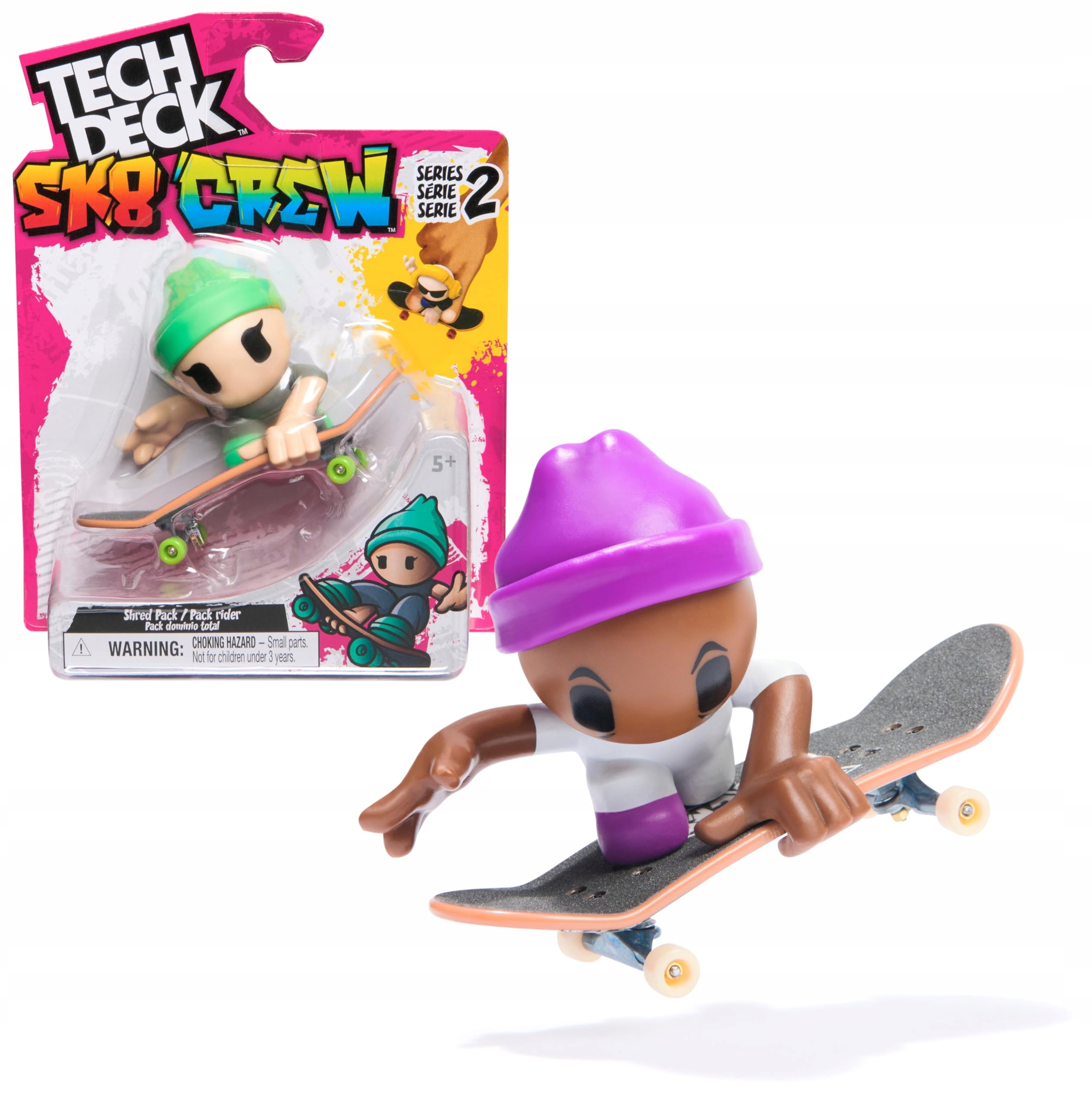 Figurka Spin Master Skate Ekipa Tech Deck – Fingerboard z figurką mix