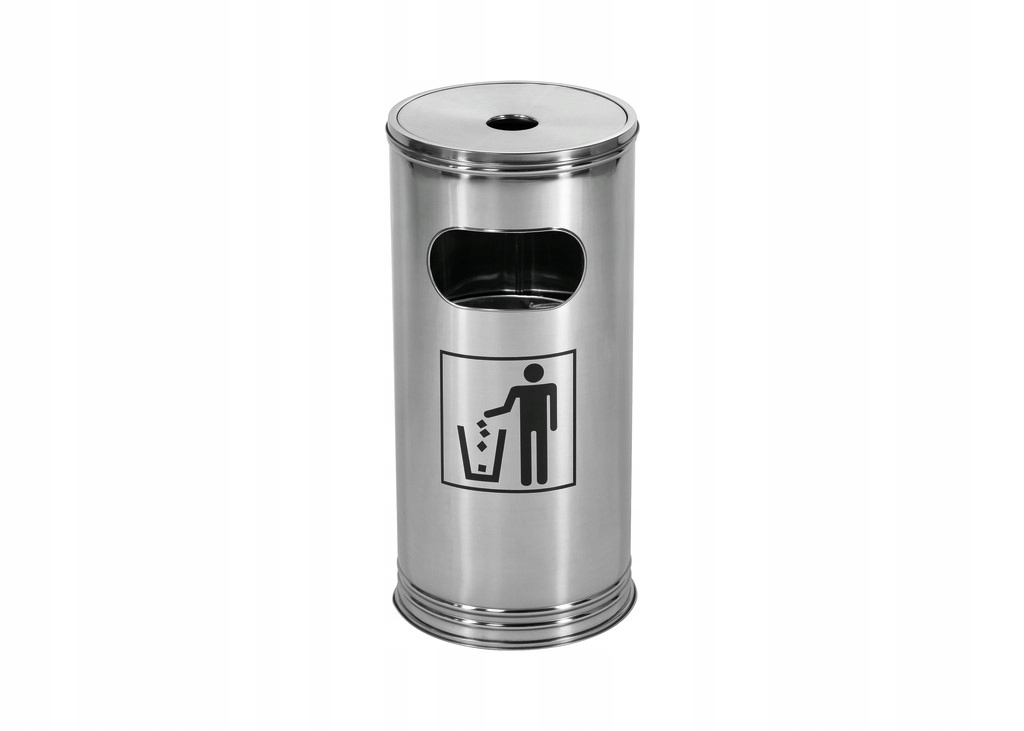 Wesco Kosz na śmieci z popielniczką stal nierdzewna – Elegancja i funkcjonalność w jednym