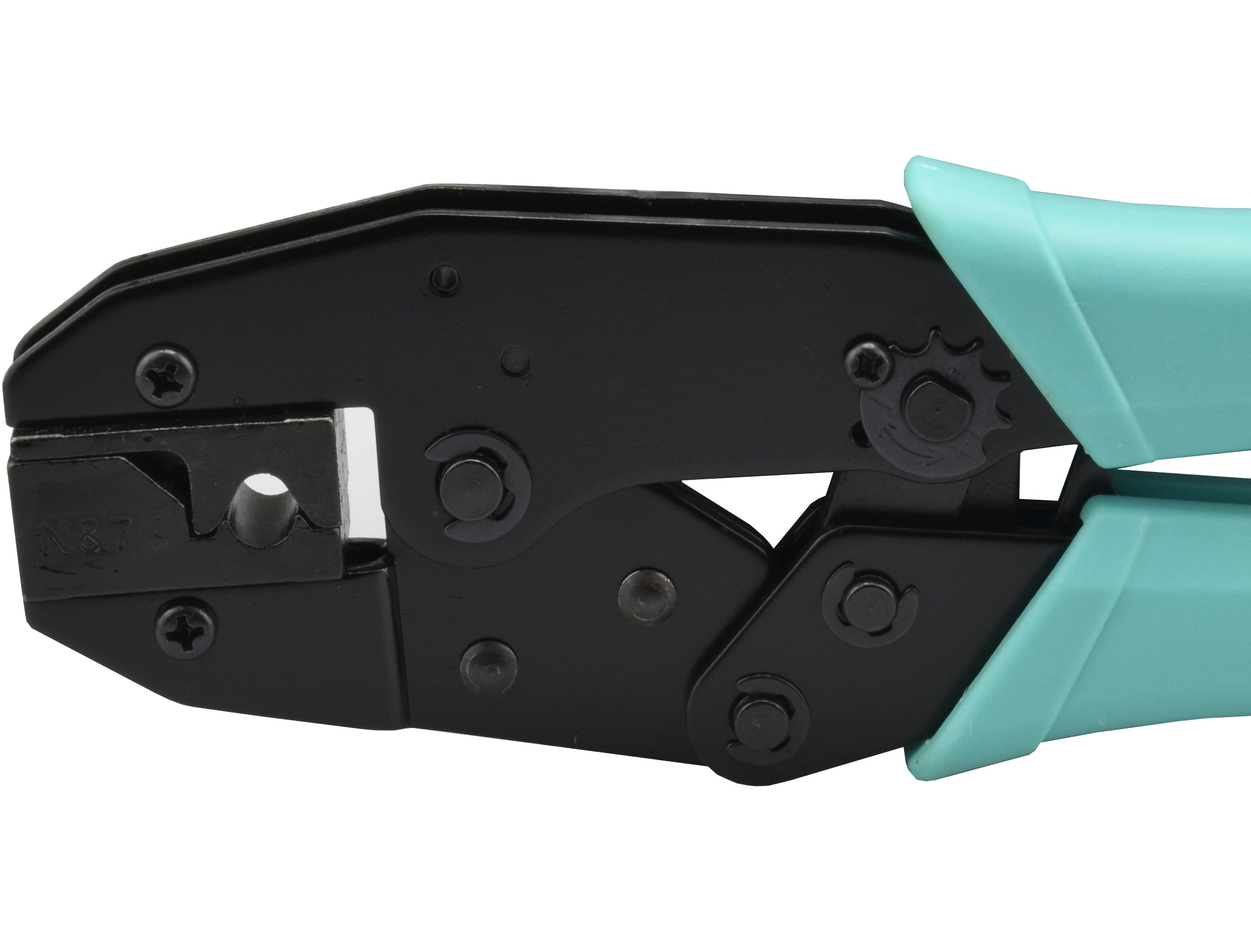 Precyzyjny mechanizm zaciskania dla równomiernego dociśnięcia pinów