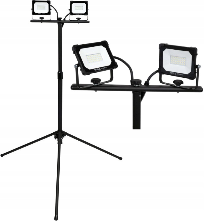 Yato YATO REFLEKTOR SMD LED ZE STOJ. 2*20W 3800LM – Wydajne oświetlenie do Twojego ogrodu