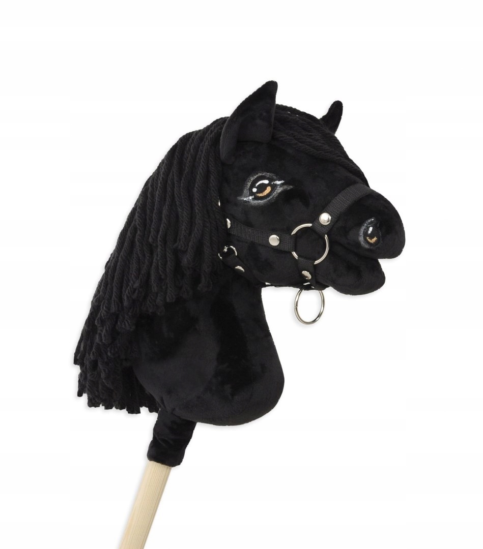 Hobby Horse Mały koń na kiju Premium - kary A4 – Wspaniała zabawa dla dzieci