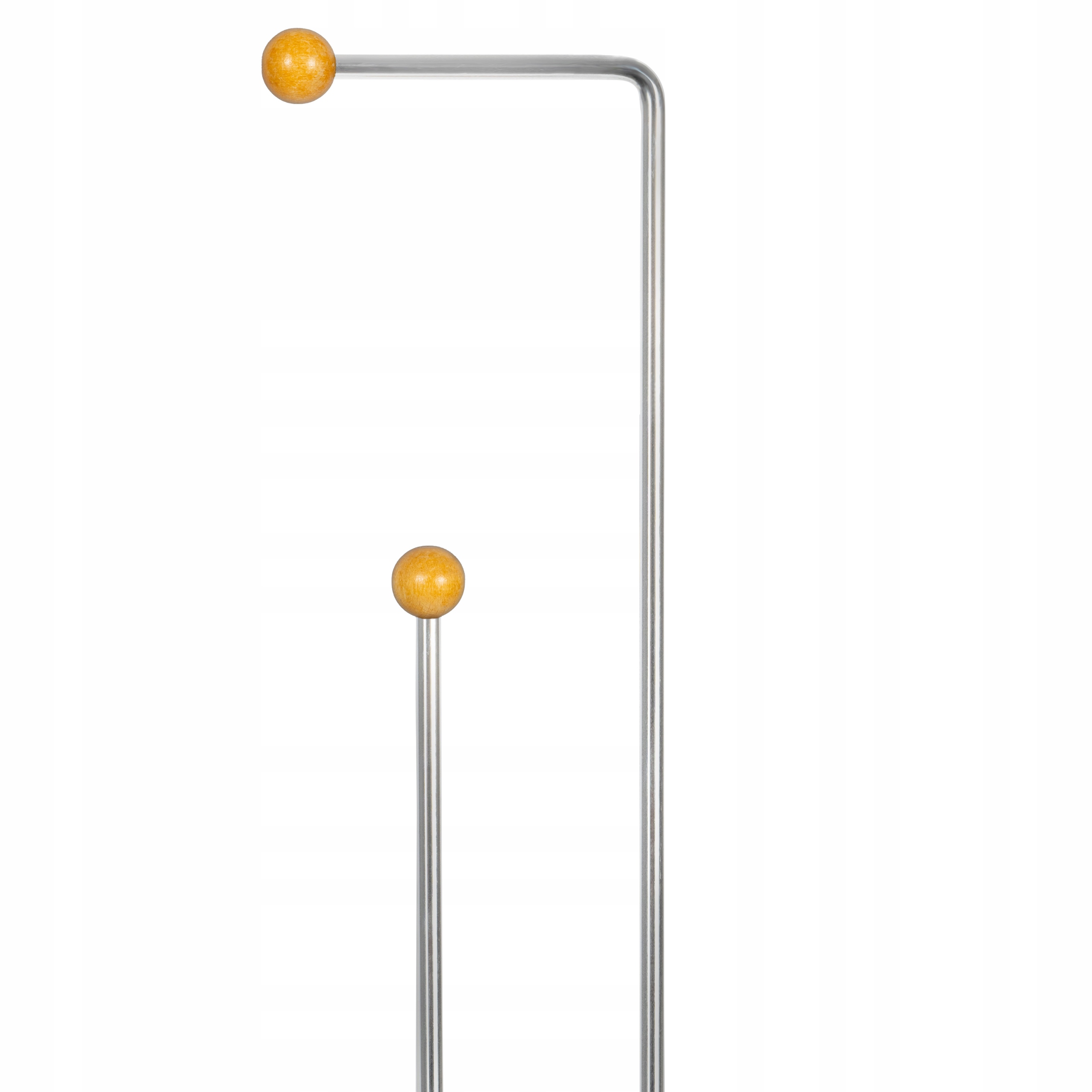 Stylowy design z naturalnymi drewnianymi zakończeniami