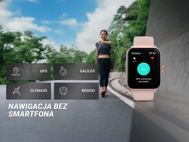 Zaawansowane funkcje treningowe smartwatcha Hama 6010