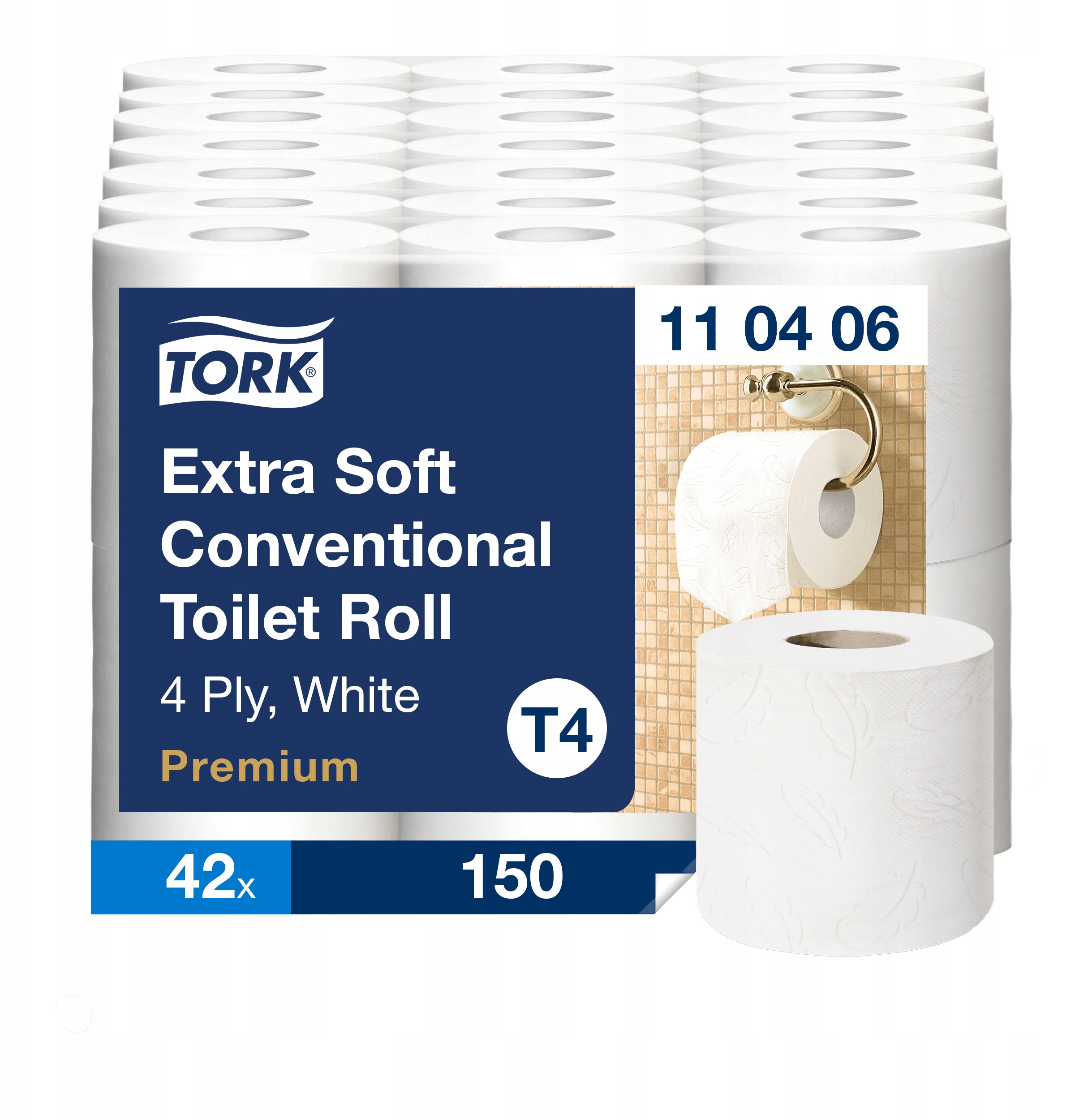Papier toaletowy Tork T4 4-warstwowy 18,8m – Komfort i jakość w każdej łazience