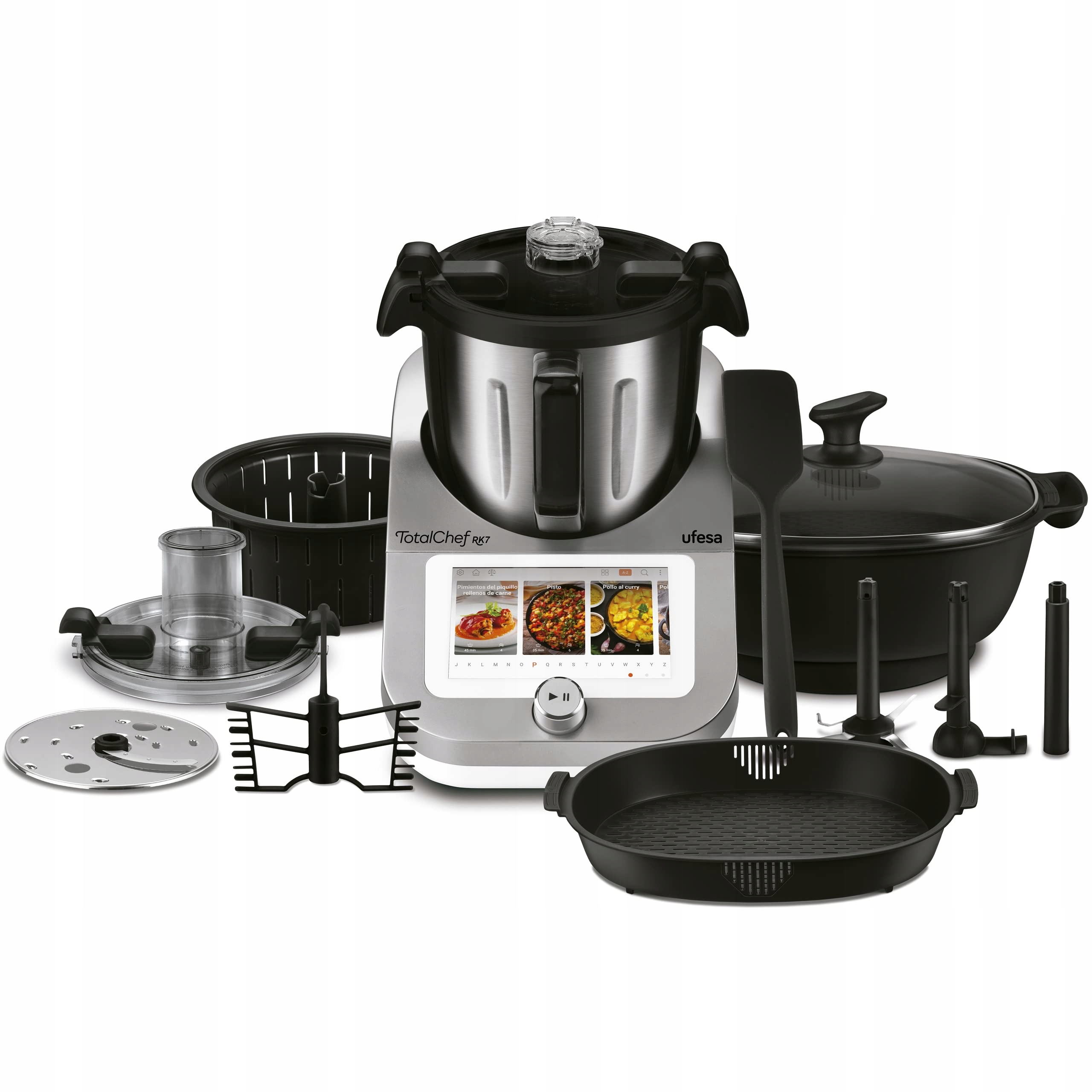 Ufesa TotalChef RK7 – Nowoczesny robot kuchenny z Wi-Fi i ekranem dotykowym