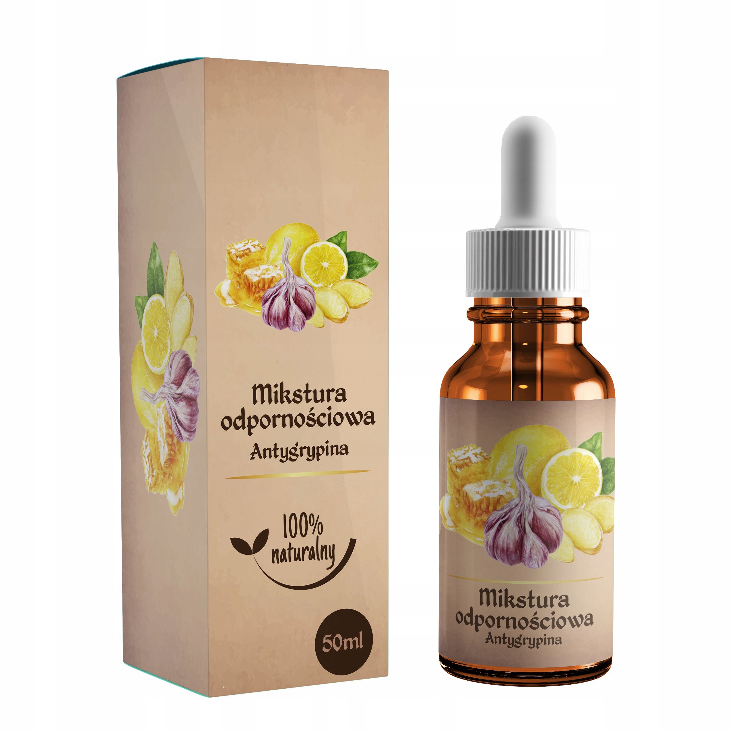 Mikstura odpornościowa 100% NATURALNA