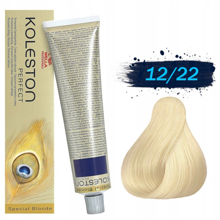 Wella Professionals Koleston Perfect 12/22 – Profesjonalna farba do koloryzacji włosów