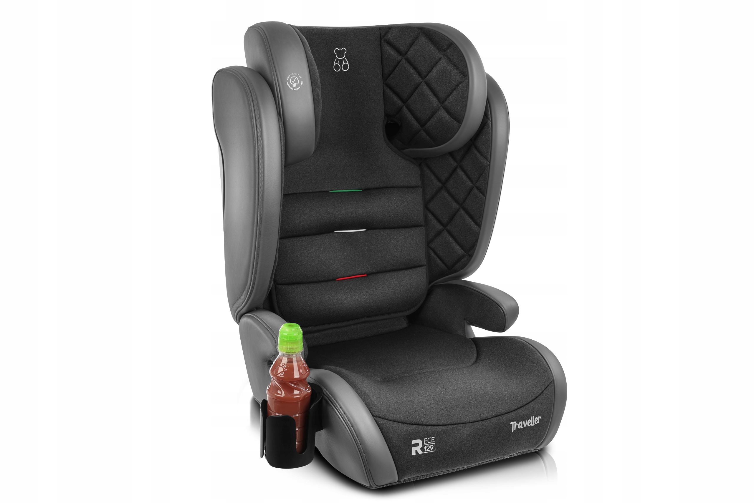 SALVATORE FOTELIK SAMOCHODOWY PODSTAWKA 2w1 I SIZE 100-150 CM R129 – Bezpieczeństwo i komfort dla Twojego dziecka