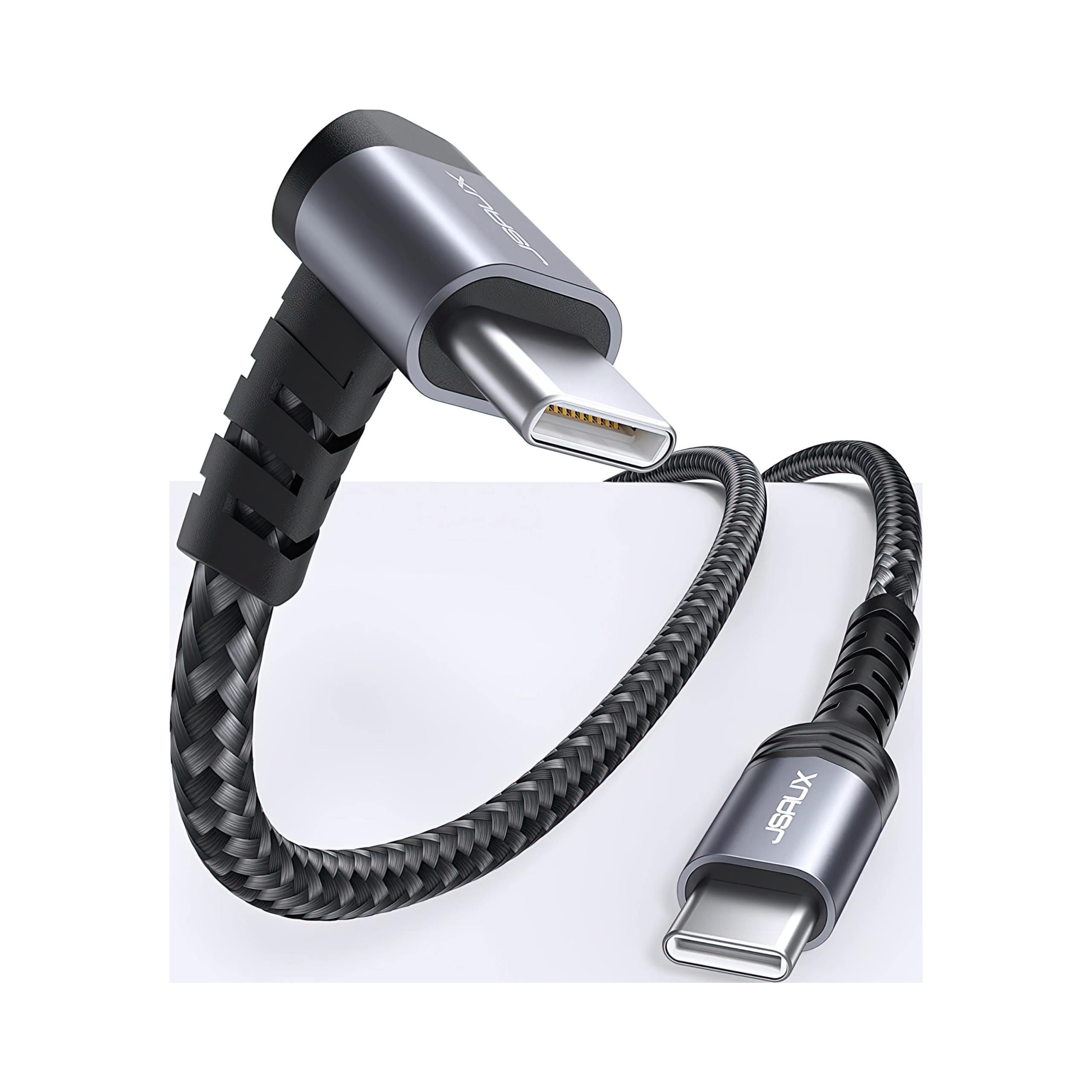 JSAUX 90 stopni kątowy kabel USB-C do USB-C – Idealne rozwiązanie dla Steam Deck