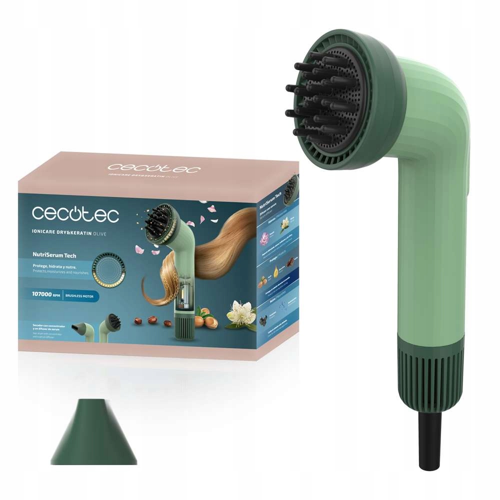 NutriEssence Technology – Hair care while drying