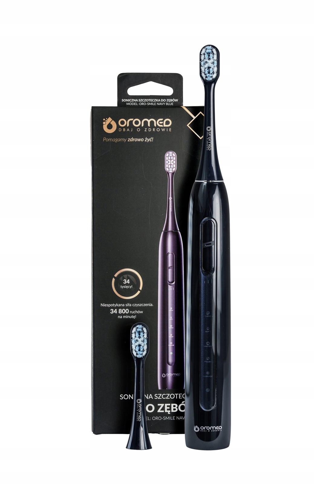 Szczoteczka Oromed Szczoteczka soniczna ORO-SMILE NAVY BLUE – Innowacyjne rozwiązanie dla zdrowych zębów