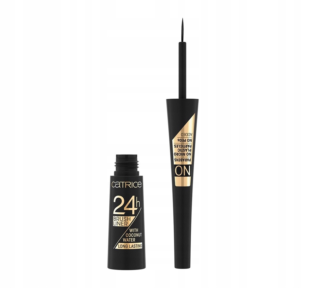 CATRICE 24H Brush Liner – Eyeliner do powiek 010 Ultra Black