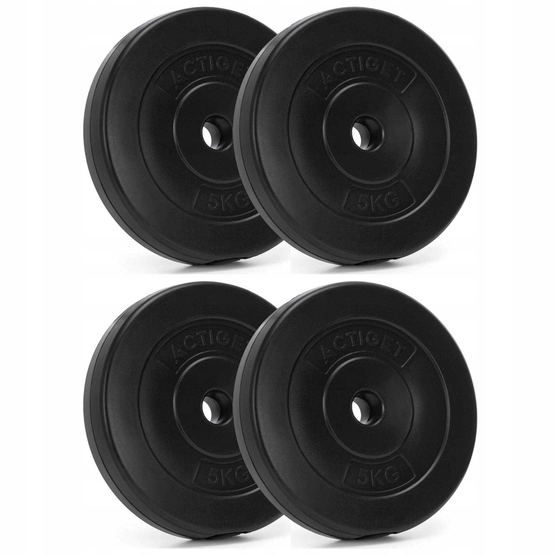 Obciążenie bitumiczne 5 kg - Idealne talerze kompozytowe do treningu siłowego