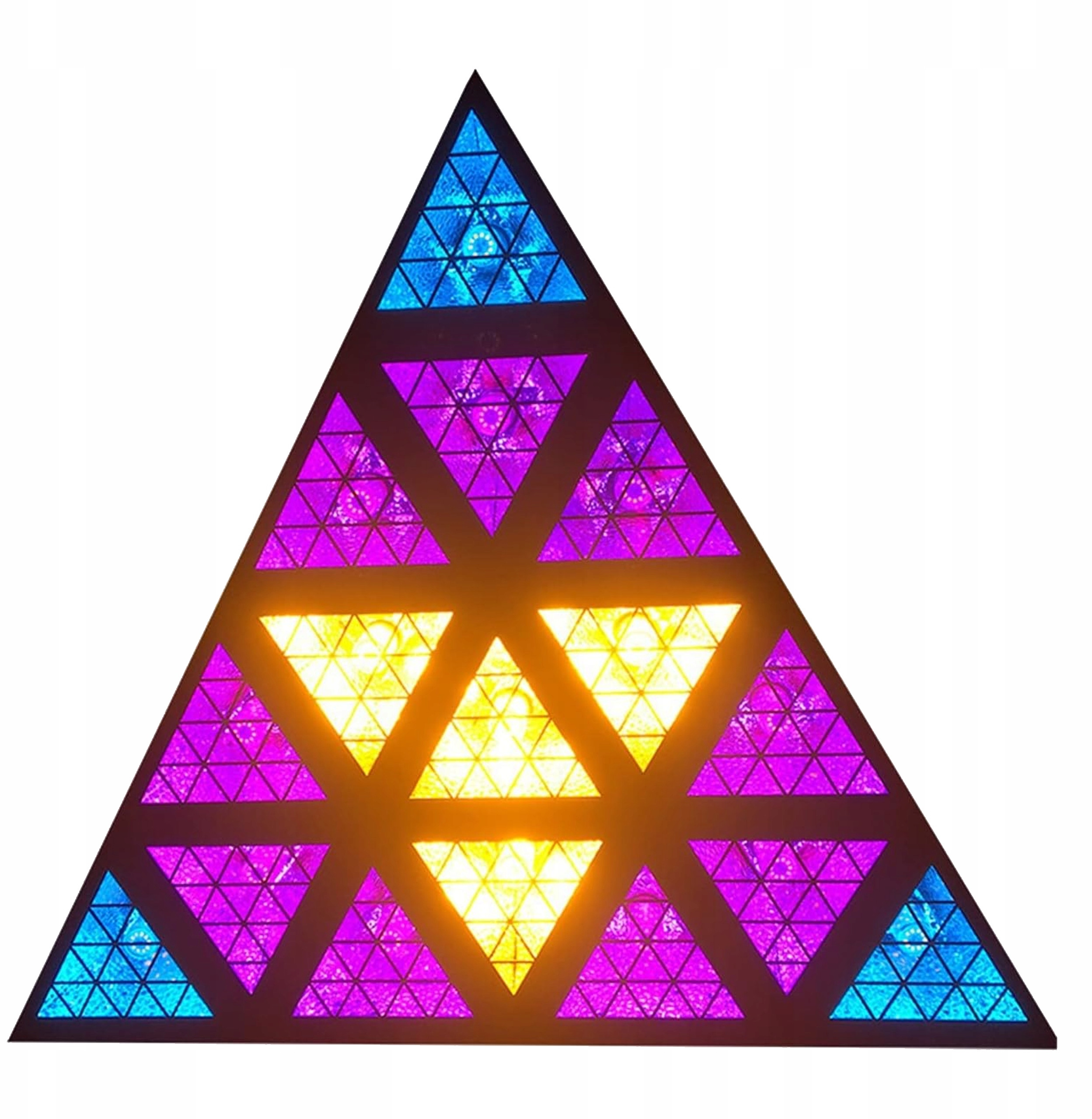 LIGHT4ME TRIANGIS – Efekt świetlny LED 64x2W RGBA do oświetlenia klubowego