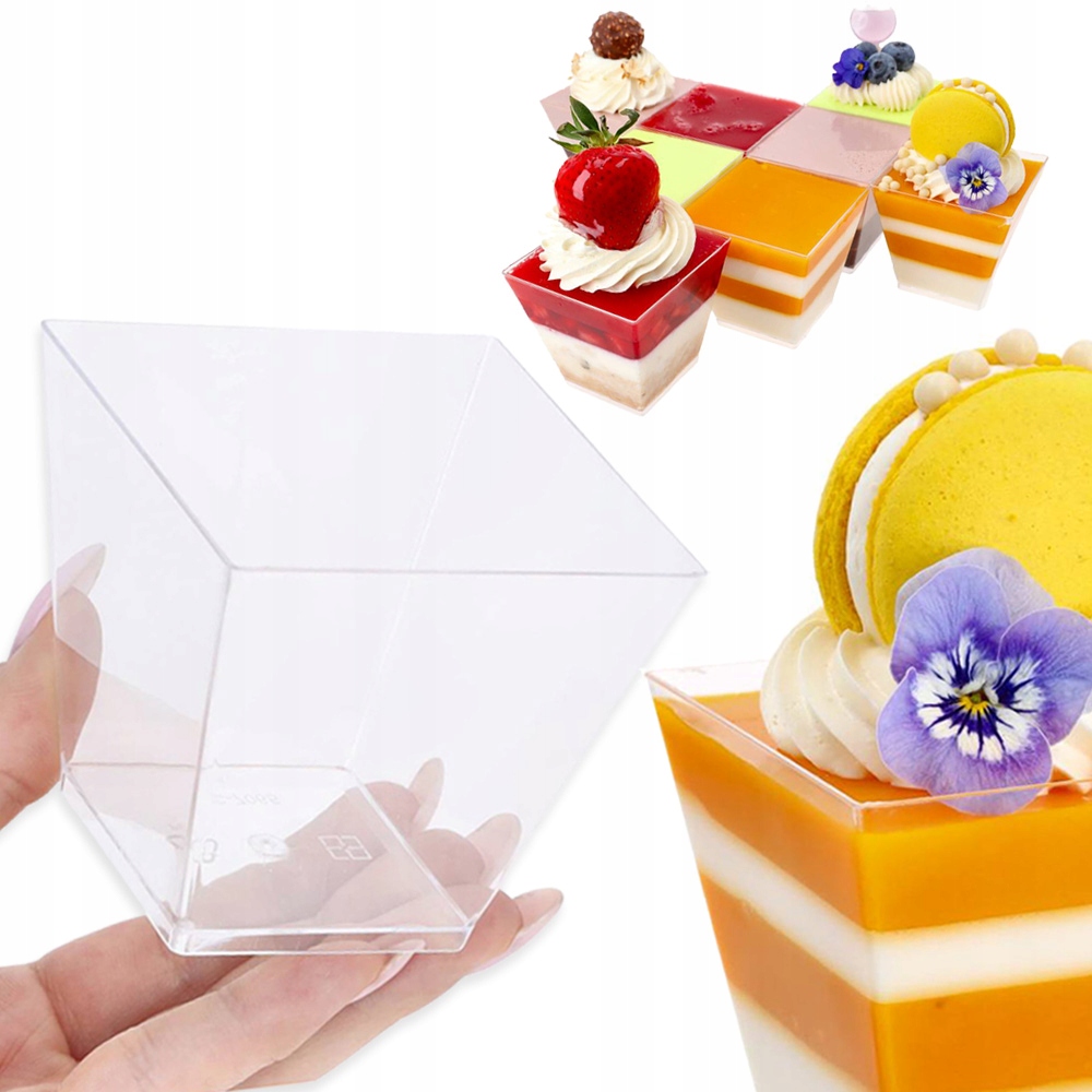 Stylowe pojemniczki na deserki – Idealne na przyjęcia i imprezy